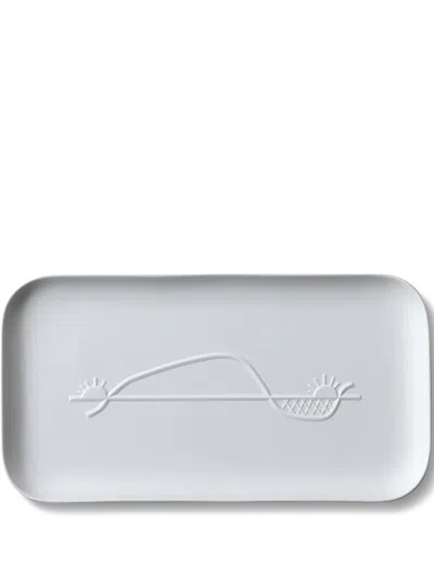 Cassina Chandigarh La Course Du Soleil Tray In White