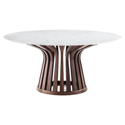 Pre-owned Cassina Lebeau Wood Table By Patrick Jouin, Solid Ashwood, Mid-century Modern In Gray