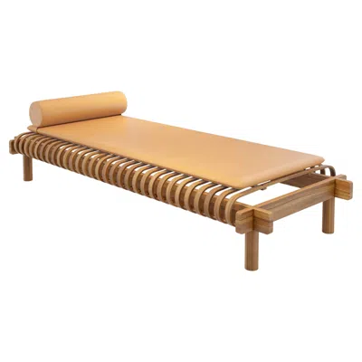Pre-owned Cassina Limited Edition Charlotte Perriand Tokyo Dormeuse By  In Brown