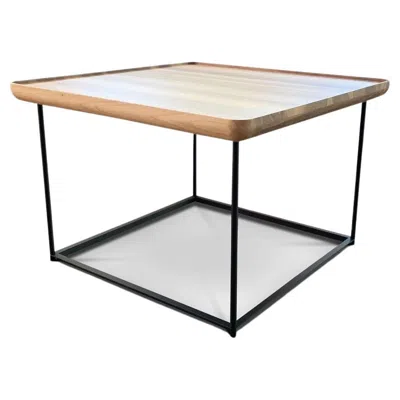 Pre-owned Cassina Luca Nichetto 381 Torei Square Table In Walnut In Brown