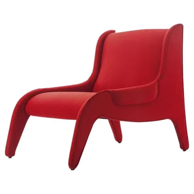 Pre-owned Cassina Marco Zanuso Antropus Armchair For , Italy, In Red