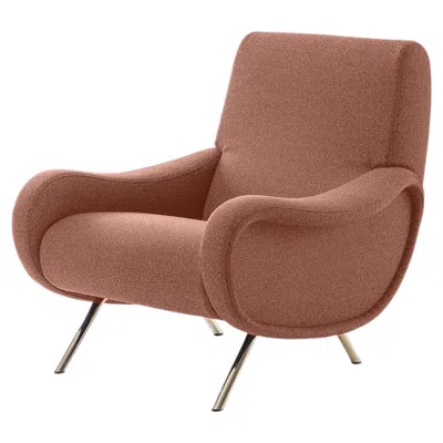 Pre-owned Cassina Marco Zanuso Lady Armchair For , Italy, New In Brown