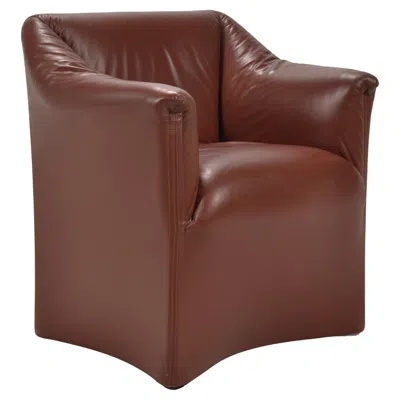 Pre-owned Cassina Mario Bellini Model 684 "piccola Tentazione" Armchair By  In Brown