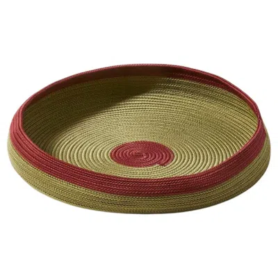 Pre-owned Cassina Matam Outdoor Basket, Hand Woven Polypropylene, Mid-century In Brown