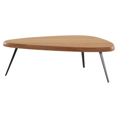 Pre-owned Cassina Mid-century Modern Mexique Table By Charlotte Perriand For  In Brown