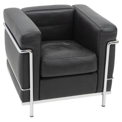 Pre-owned Cassina Modernist Classsic Design: Lc2 Armchair, Le Corbusier By , 2000s In Black