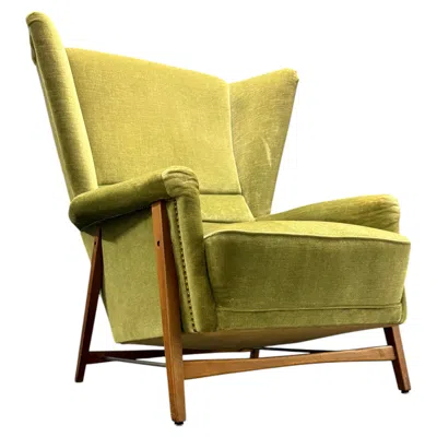 Pre-owned Cassina Outstanding Italien Lounge Chair In Brown