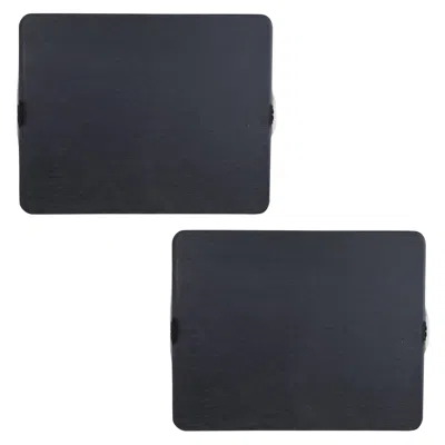 Pre-owned Cassina Pair Of Charlotte Perriand 'applique À Volet Pivotant' Wall Lights In Black