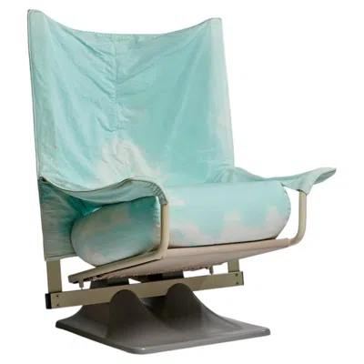 Pre-owned Cassina Paolo Deganello Aeo Armchair, Archizoom Group, , Italy, 1970's In Blue