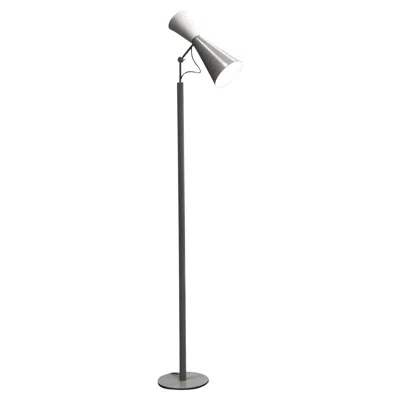 Pre-owned Cassina Parliament Floor Lamp By Le Corbusier In Transparent