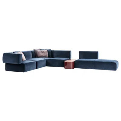 Pre-owned Cassina Patricia Urquiola 'bowy' Modular Sofa With Low Table, Foam And Fabric By  In Black