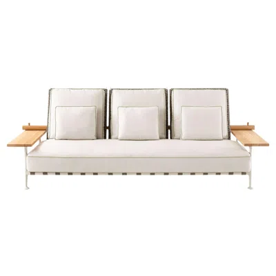 Pre-owned Cassina Philippe Starck 'fenc-e-nature' Outdoor Sofa For , Italy, New In Brown