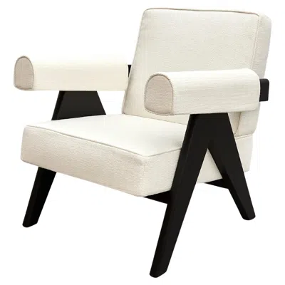 Pre-owned Cassina Pierre Jeanneret 053 Capitol Complex Armchair By  In Brown