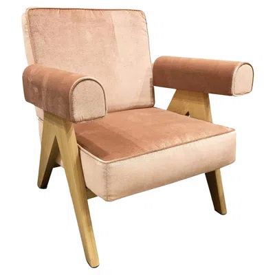 Pre-owned Cassina Pierre Jeanneret 053 Capitol Complex Armchair By  In Brown