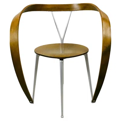 Pre-owned Cassina Revers Chair By Andrea Branzi For  Italian Design 1993 In Brown