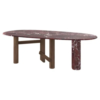 Pre-owned Cassina Sculptural Sengu Dining Table By Patricia Urquiola For  In Brown