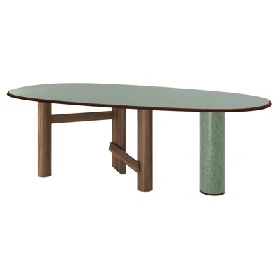 Pre-owned Cassina Sculptural Sengu Dining Table By Patricia Urquiola For  In Brown