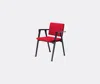 Cassina Seating Black And Red Uni In Black And Red