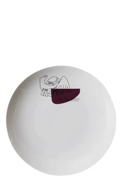 Cassina 'service Prunier' Two Soup Plate Set ⌀ 21 Cm In White