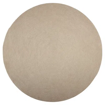 Pre-owned Cassina Soleil Rug, Polypropylene, Striped Design, Outdoor Use, Italy In Brown