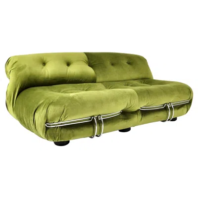 Pre-owned Cassina Soriana Sofa By Afra & Tobia Scarpa For , 1970s In Brown