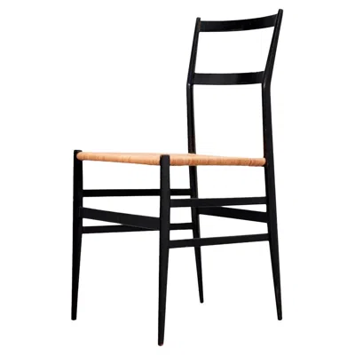 Pre-owned Cassina Super Leggera Chair Designed By Gio Ponti In 1957 And Produced By . In Brown