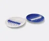 Cassina Tableware White And Blue Uni In White And Blue