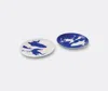 Cassina Tableware White And Blue Uni In White And Blue