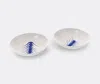 Cassina Tableware White And Blue Uni In White And Blue