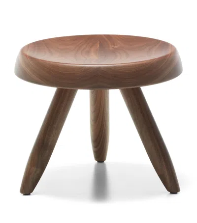 Cassina Tabouret Berger Stool In Brown