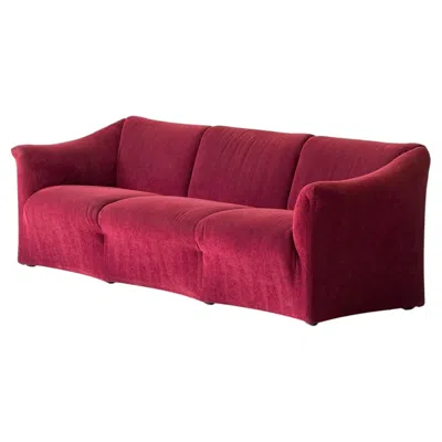 Pre-owned Cassina Tentazione Sofa By Mario Bellini For  In Red