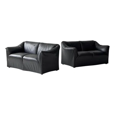 Pre-owned Cassina Tentazione Sofas By Mario Bellini For  In Black
