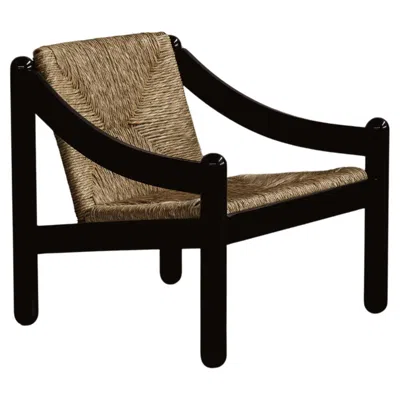 Pre-owned Cassina Vico Magistretti 930 "carimate" Lounge Chair For , 1960 In Brown