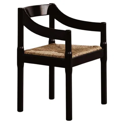 Pre-owned Cassina Vico Magistretti “carimate” Chair For , Black, 1960