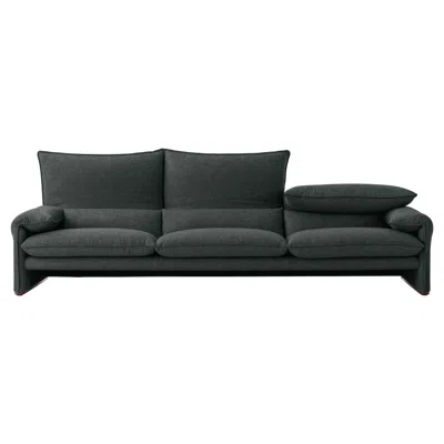 Pre-owned Cassina Vico Magistretti Maralunga Sofa For , Italy - New In Brown