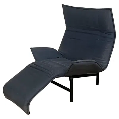 Pre-owned Cassina Vico Magistretti “veranda” Lounge Chair For , Italy In Black