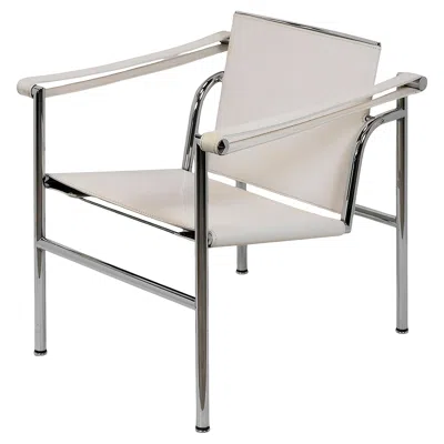 Pre-owned Cassina Vintage Le Corbusier Armchair Lc1 By  In Gray