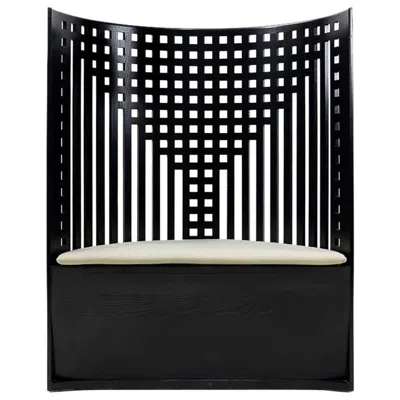 Pre-owned Cassina Vintage Willow Chair By Charles R. Mackintosh For , 1980s In Brown