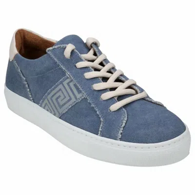 Cassius Eco Fashion Women's Calliope Sneakers In Denim In Multi