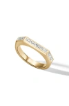 CAST CAST ARMOR LAB GROWN DIAMOND STACKING RING