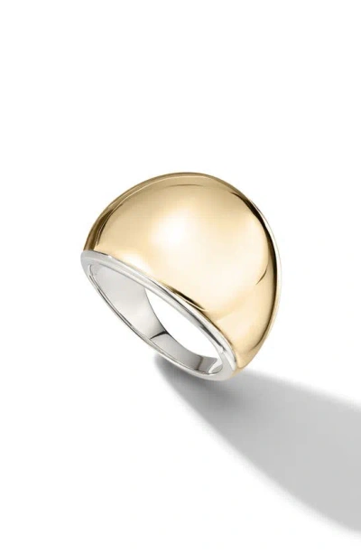 Cast The Gold Play Dome Ring In Gold/ Silver