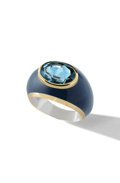 Cast The Highlight Dome Ring In Navy