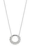 CAST THE KNOT LOOP PENDANT NECKLACE