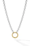 Cast The Link Chain Necklace In Silver, Gold