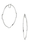 CAST ISSA RAE X CAST THE BRAEVE LAB-GROWN DIAMOND HOOP EARRINGS