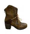 Casta Prime Lace Up Boot In Cognac In Multi