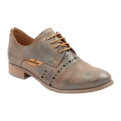 Casta Women's Fargo Loafer In Petrol In Brown