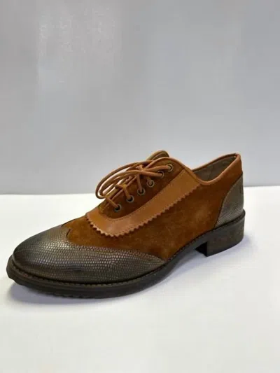 Casta Women's Forme Shoes In Cognac In Green