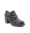 CASTA WOMEN'S PALMER CHAIN LOAFER SHOES IN BLUE/BLACK