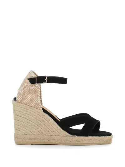 Castaã±er 110mm Bruna Espadrilles In Black